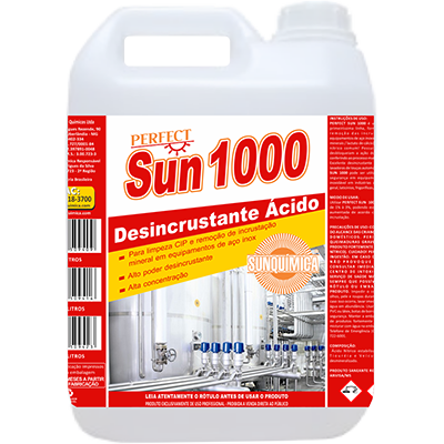 Desincrustante Ácido - PERFECT SUN 1000