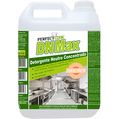 Detergente Neutro Concentrado - PERFECT COOK DN MAX