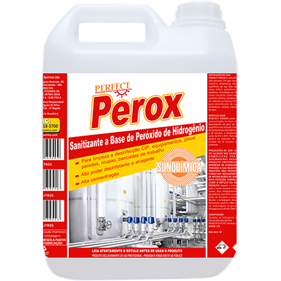 Sanitizante a Base de Peróxido de Hidrogênio - PERFECT PEROX | Sunquímica