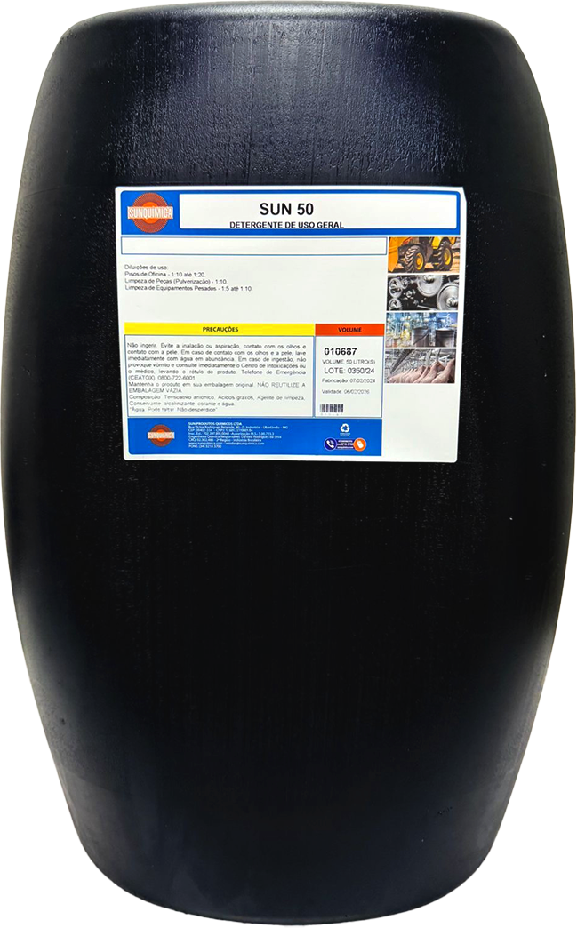 Detergente Desengraxante - SUN 50