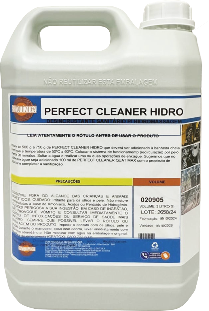 Desincrustante Alcalino - PERFECT CLEANER HIDRO