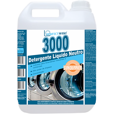 Detergente Líquido para Roupas - PERFECT WASH 3000