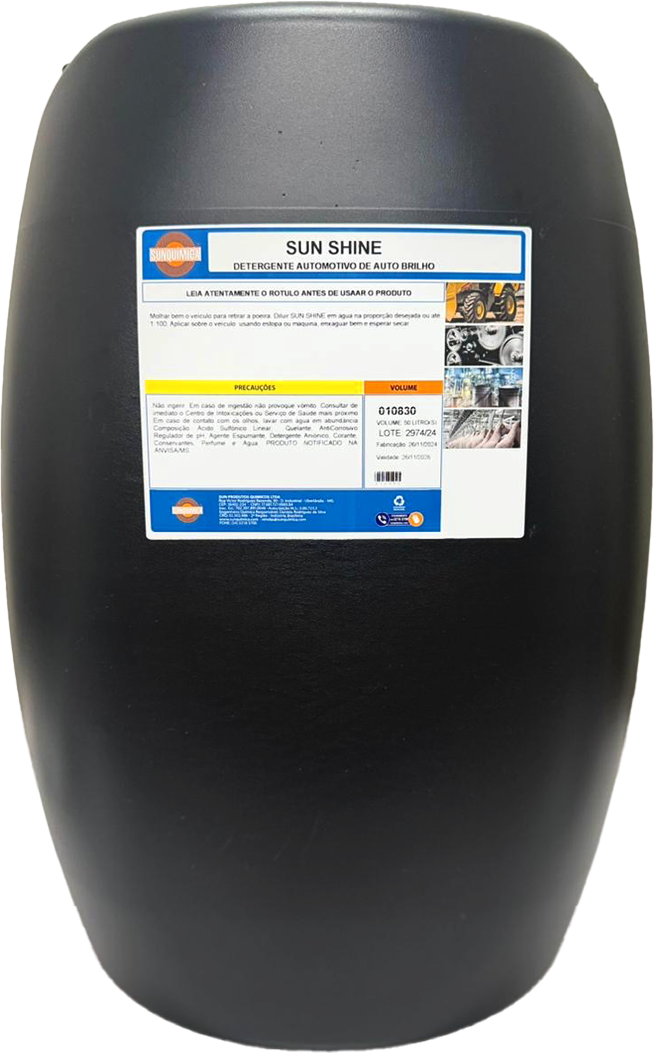 Shampoo Automotivo com Cera - SUN SHINE