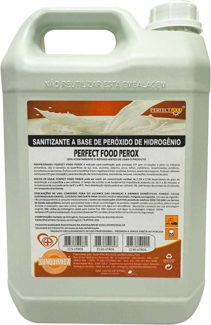 Sanitizante a Base de Peróxido de Hidrogênio - PERFECT PEROX