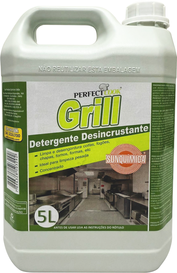 Desincrustante Alcalino - PERFECT COOK GRILL