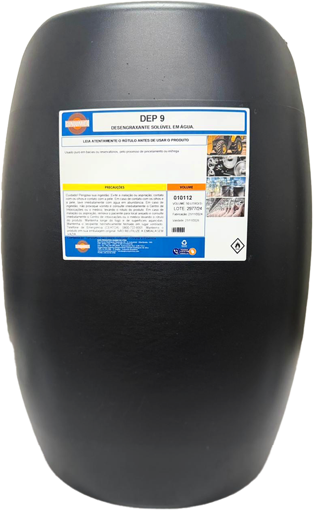 Desengraxante Solúvel em Água DEP 9