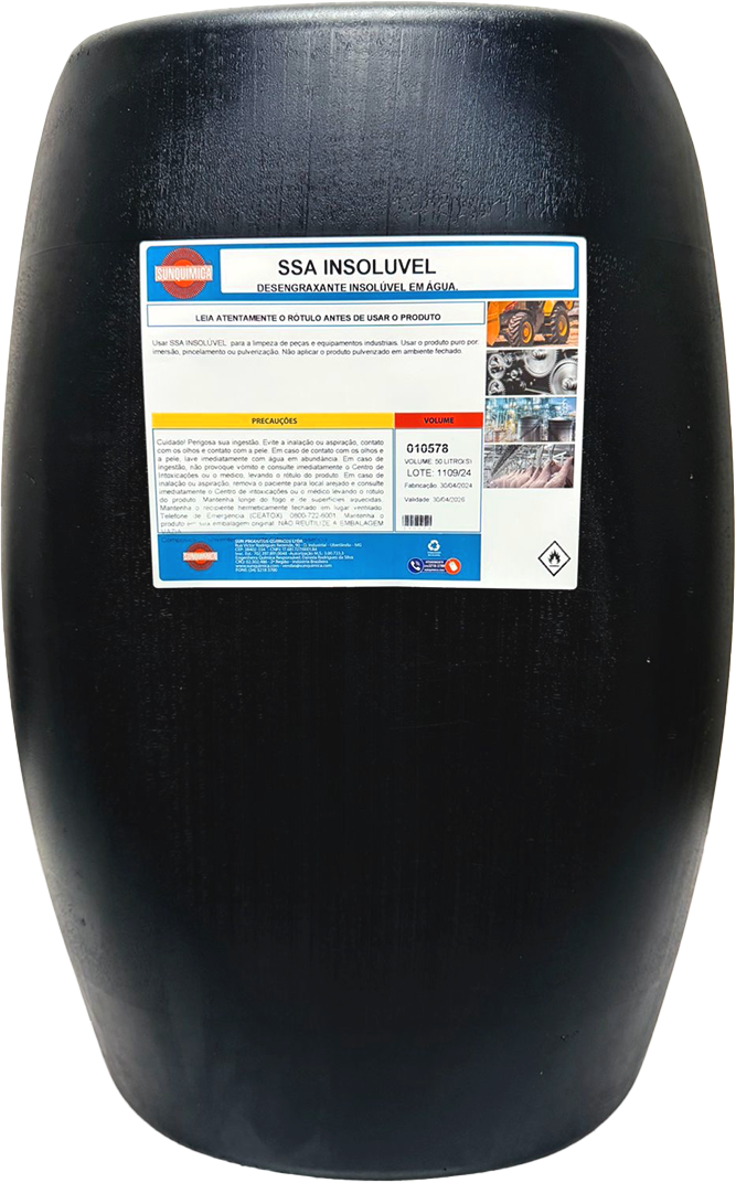Solvente - SSA INSOLÚVEL