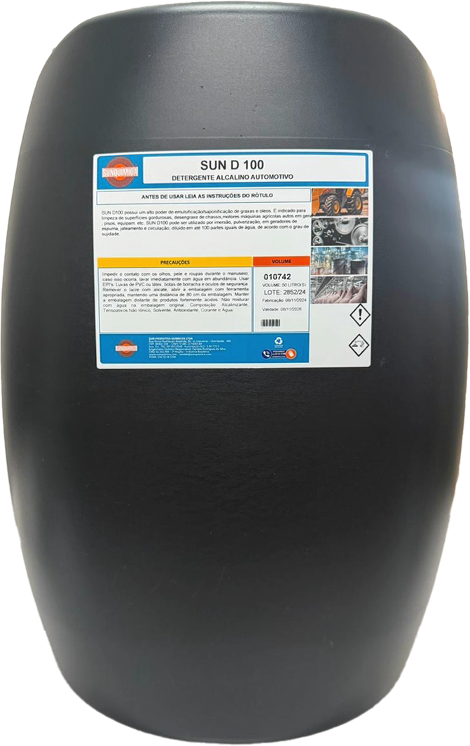 Detergente Alcalino - SUN D40 / SUN D100